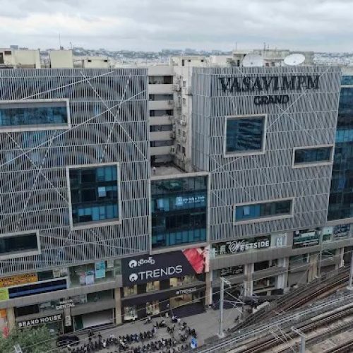 Covibe Coworking Space location at Vasavi MPM Grand Ameerpet Hyderabad